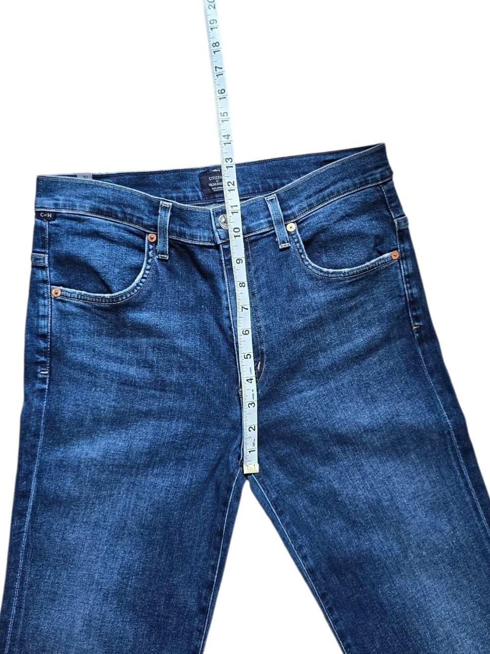 Citizens of Humanity Jeans Size 30 Blue Chloe Mid Rise Super Flare - Picture 10 of 16